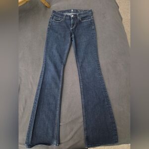 7 For All Mankind High Waist Bootcut Jeans